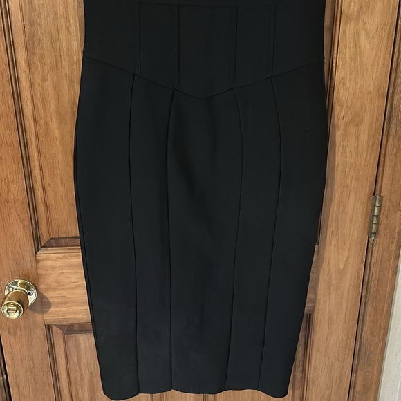 NWT Boohoo faux boned corset bodycon dress size 14 - Picture 3 of 8